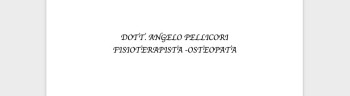 Logo di STUDIO FISIOTERAPICO DI ANGELO PELLICORI